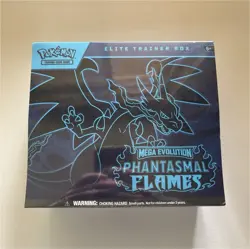 Pokemon Elite Trainer Box Mega Evolution Phantasmal Flames Charizard English - Image 1