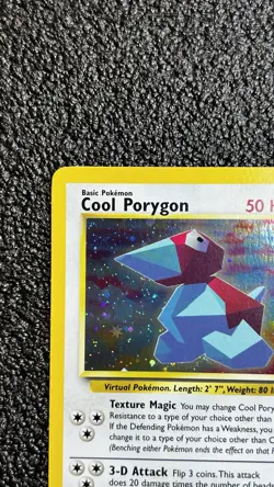 Pokemon TCG Cool Porygon Promo Black Star #15 NM - Image 2