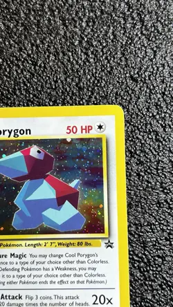 Pokemon TCG Cool Porygon Promo Black Star #15 NM - Image 3