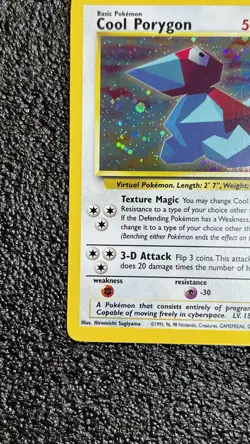 Pokemon TCG Cool Porygon Promo Black Star #15 NM - Image 4