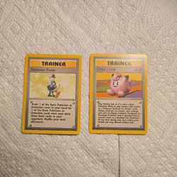 Pokemon Trader 77/102-Clefairy Doll 70/102 Base Set Both MINT - Image 1