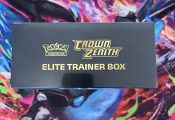 Crown Zenith Elite Trainer Box ETB Pokemon Sealed *TEAR* - Image 3