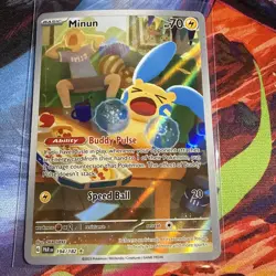 Minun 194/182 2023 Pokemon SV Paradox Rift - Image 1