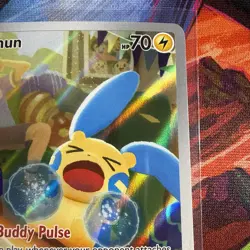 Minun 194/182 2023 Pokemon SV Paradox Rift - Image 3
