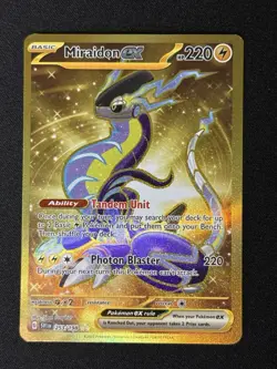 Pokemon: Miraidon ex 253/198 SV01 Scarlet & Violet Base Set Holo Hyper Rare - NM - Image 1