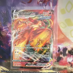 Pokemon Blaziken VMAX Ultra Rare Holo Chilling Reign 021/198 Rapid Strike - Image 1