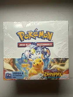 Pokemon Surging Sparks TCG SPANISH Chispas Fulgurantes Booster box sealed New - Image 2