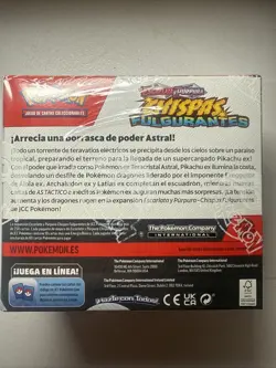 Pokemon Surging Sparks TCG SPANISH Chispas Fulgurantes Booster box sealed New - Image 4