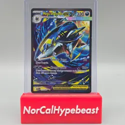 2025 Pokemon Phantasmal Flames TCG MEGA SHARPEDO EX 127/094 Full Art Ultra Rare - Image 1