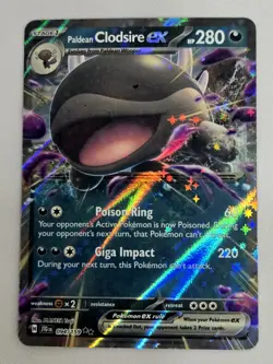 Pokemon Paldean Clodsire ex 094/159 Sv09: Journey Together Holo NM/M - Image 1
