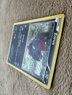 2011 Pokemon TCG McDonald’s Promo Zorua Confetti Holo 9/12 LP/MP - Image 3