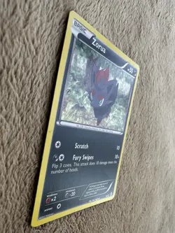 2011 Pokemon TCG McDonald’s Promo Zorua Confetti Holo 9/12 LP/MP - Image 4