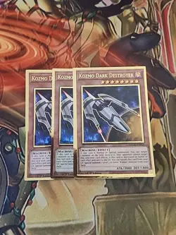 3X Kozmo Dark Destroyer MAGO-EN014 Premium Gold Rare 1ST ED NM Yugioh - Image 1