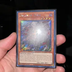 Yugioh! Fallen of Albaz - RA01-EN021 - Platinum Secret Rare - 1st Edition - Image 1