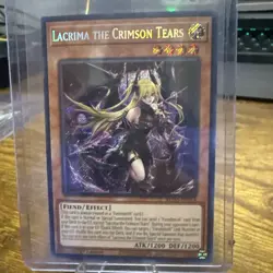Yu-Gi-Oh! Lacrima The Crimson Tears ROTA-EN014 Secret 1st Ed - Image 1