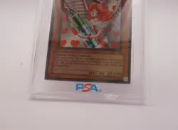 YuGiOh Injection Fairy Lily LOD-100 Secret Rare PSA 9 Mint - Image 3