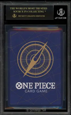 One Piece CCG Monkey.D.Luffy 1st Anniversary Special ST01-012 BGS 10 BLACK LABEL - Image 2