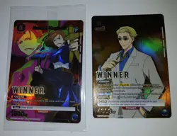 Union Arena Nobara Kugisaki Kento Nanam Foil Winner Promos Jujutsu Kaisen Anime - Image 2