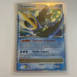 Empoleon LV.X DP11 Diamond and Pearl Promo Pokemon Card - Image 1