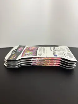 Lot Of 4 Sleeved Fusion Booster Strike Pokemon Cards Sealed New - Image 3