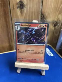 Ceruledge 014 Phantasmal Flames Stamp Promo Pre Release Near Mint Card - Image 1