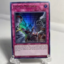 Yugioh Evenly Matched GFTP-EN126 Ultra Rare 1st Ed MINT / NM Exact card pictured - Image 1