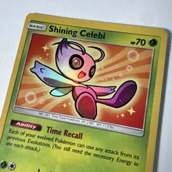 Shining Celebi SM79 Promo Holo Rare - NM/Lightly Played - Pokemon Card 2017 - Image 3
