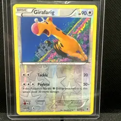 Pokemon TCG Phantom Forces - Girafarig #82/119 - Reverse Holo Card - Image 1