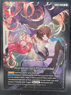 Gundam Card Game - GD03 Steel Requiem GD03-118 R+ Alt Art - Image 1