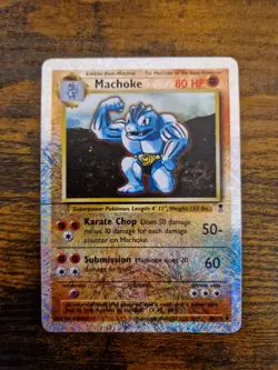 Machoke 51/110 Legendary Collection Rare Reverse Holo Pokemon Card - Image 2