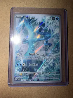 Pokemon Articuno 161/159 JTG Holo 2025 Basic Water English Card - Image 1