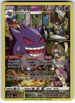 Gengar TG06/TG30 SWSH11: Lost Origin Trainer Gallery NM Pokemon Card TCG - Image 1