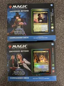 Doctor Who Universes Beyond Magic The Gathering Commander Decks - Set of 2 195166228822 - Image 1