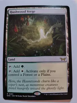 Hushwood Verge Duskmourn: House of Horror Regular NM R 0261 - Image 1