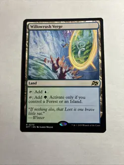 Willowrush Verge - Aetherdrift MTG Plus Bonus Rare!!! - Image 1