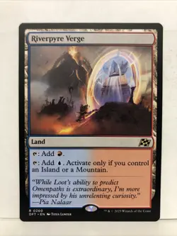 MTG Riverpyre Verge Magic: The Gathering Aetherdrift Rare #0260 - Image 1