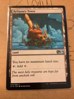 MTG Reliquary Tower Core Set 2019 254/280 Regular Uncommon - Image 1