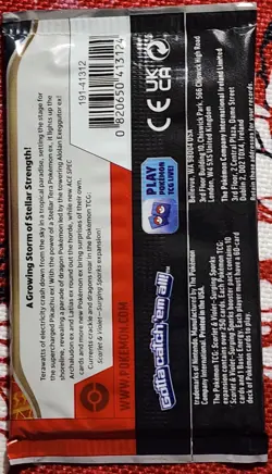 Pokemon TCG: Scarlet and Violet Surging Sparks Sealed Booster Pack - Image 2