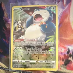Pokemon Snorlax 077/071 S10a Dark Phantasma Holo Character Rare Japanese - Image 1
