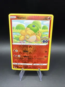 Numel (Peelable Ditto) Reverse Holo Pokemon GO 013/078 LP Pokemon TCG - Image 1