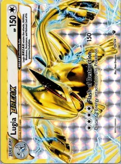 Pokemon TCG Lugia BREAK 79/124 Fates Collide LP - Image 1