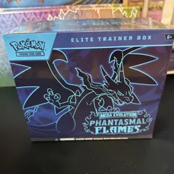 Pokemon TCG - Mega Evolution Phantasmal Flames Elite Trainer Box ETB NEW SEALED - Image 1