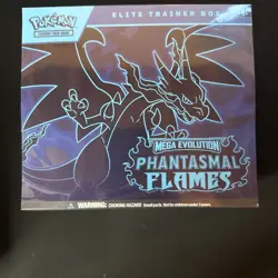 Pokemon TCG - Mega Evolution Phantasmal Flames Elite Trainer Box ETB NEW SEALED - Image 2