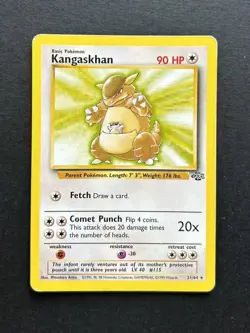 Kangaskhan 21/64 Jungle Set - WOTC 1999 - Pokemon Card - MP - Image 1
