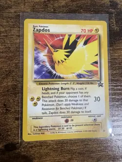 Pokemon TCG Promo Articuno Moltres Zapdos Card Lot Nintendo Wizards 2000 - Image 3
