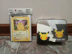Pokemon 25th Anniversary Celebrations Tin Box & Partner Binder - New/Sealed - Image 1