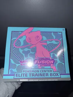 Pokemon TCG Sword & Shield Fusion Strike Pokemon Center Elite Trainer Box Sealed - Image 1