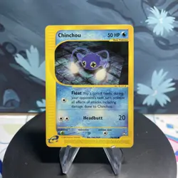 Pokemon Chinchou 70/147 Aquapolis Regular MP - Image 1