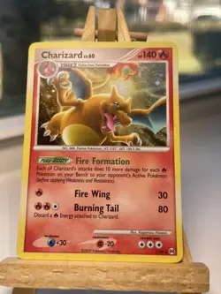 Charizard 1/99 Holo Rare Arceus 2009 Pokemon swirl - Image 1