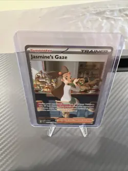 Pokemon TCG Jasmine's Gaze Full Art Holo Trainer Surging Sparks #245/191🔥💎 - Image 5